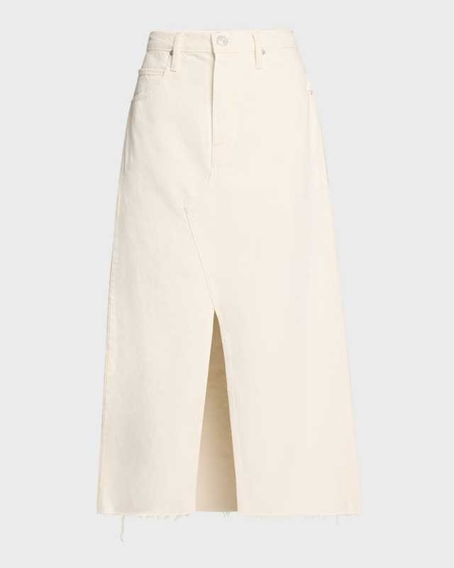 The Midaxi Denim Skirt